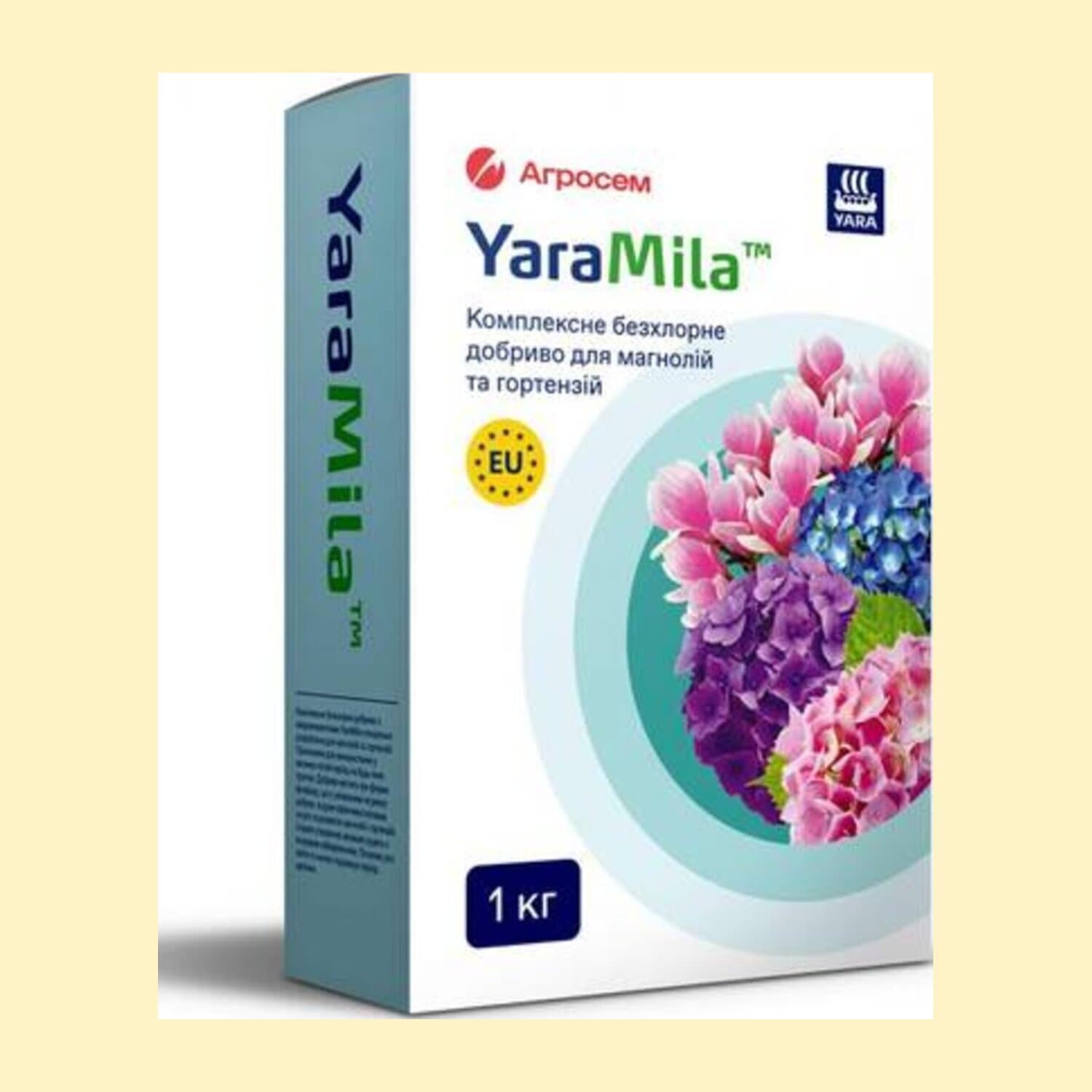 YaraMila комплексне безхлорне добриво для магнолії та гортензії