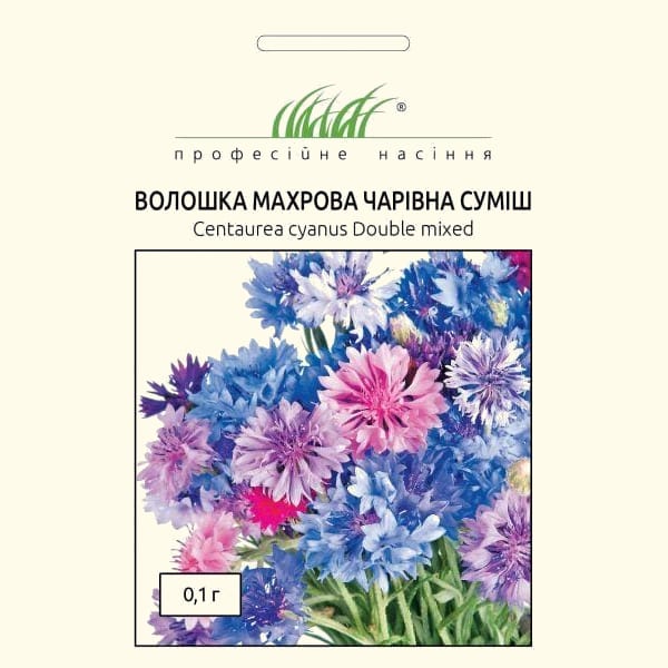 Волошка махрова Чарівна суміш 2