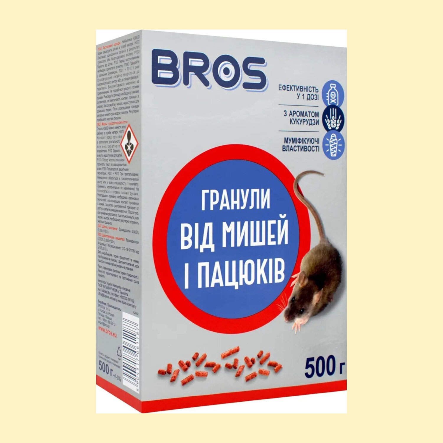 Паста від мишей і пацюків