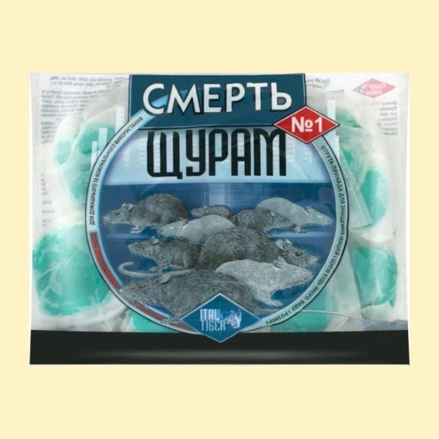 Смерть щурам №1 тістова принада