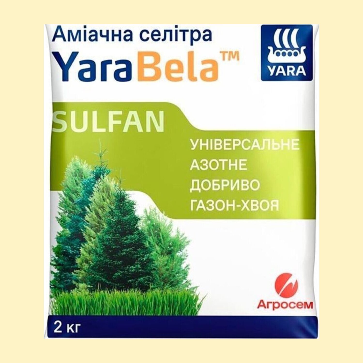 YaraBela аміачна селітра Газон - Хвоя